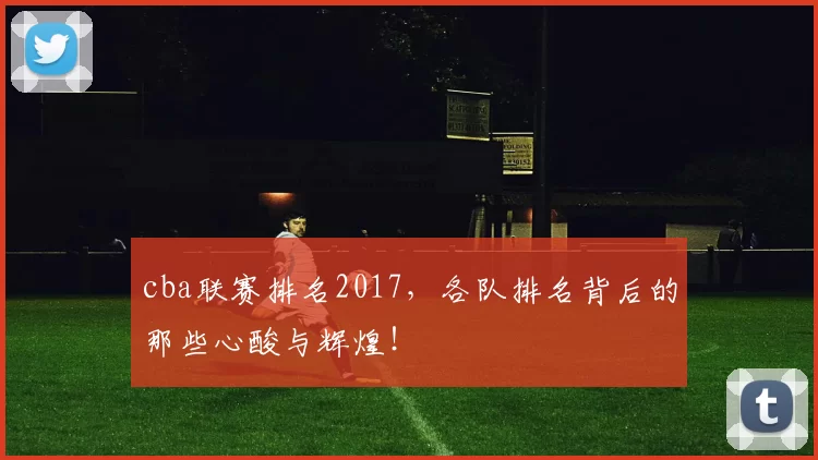 cba联赛排名2017,各队排名背后的那些心酸与辉煌!